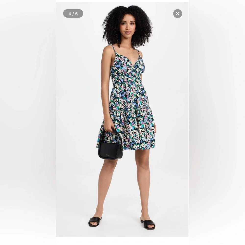 NWOT RAILS Carmen Smock Waist Sundress in Multi Floral Print - Picture 9 of 15